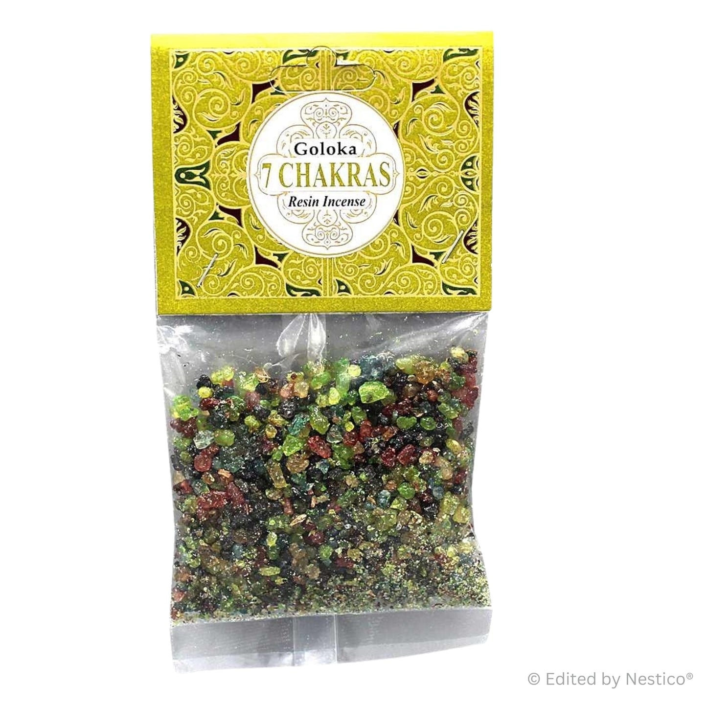 Goloka 7 Chakras Resin Incense - 30g