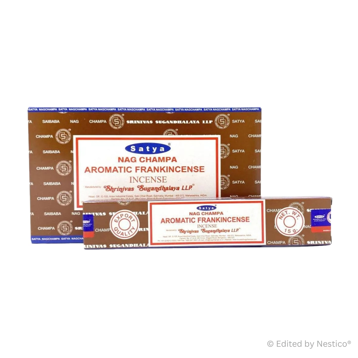 Aromatic Frankincense - Satya Incense Sticks