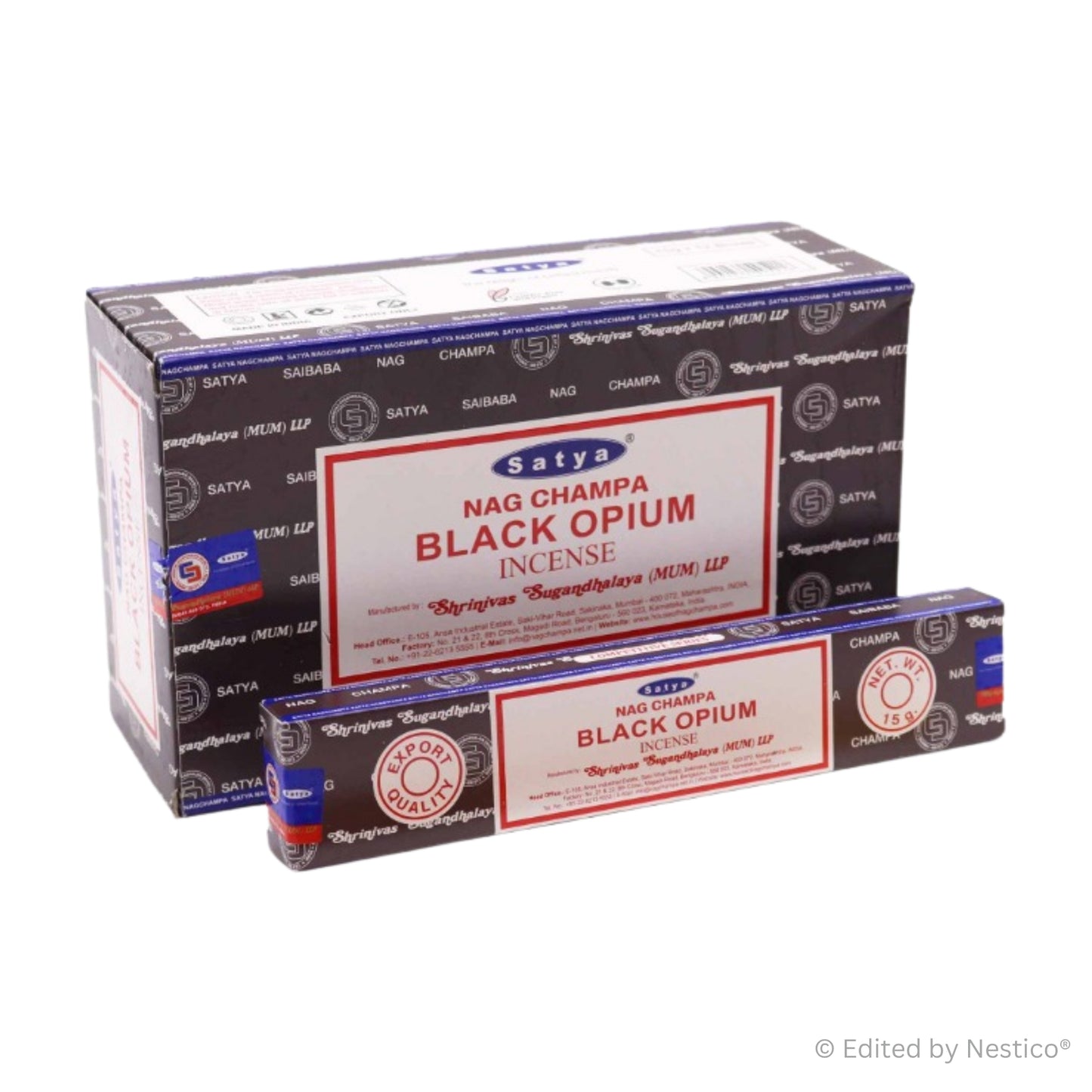 Black Opium - Satya Incense Sticks