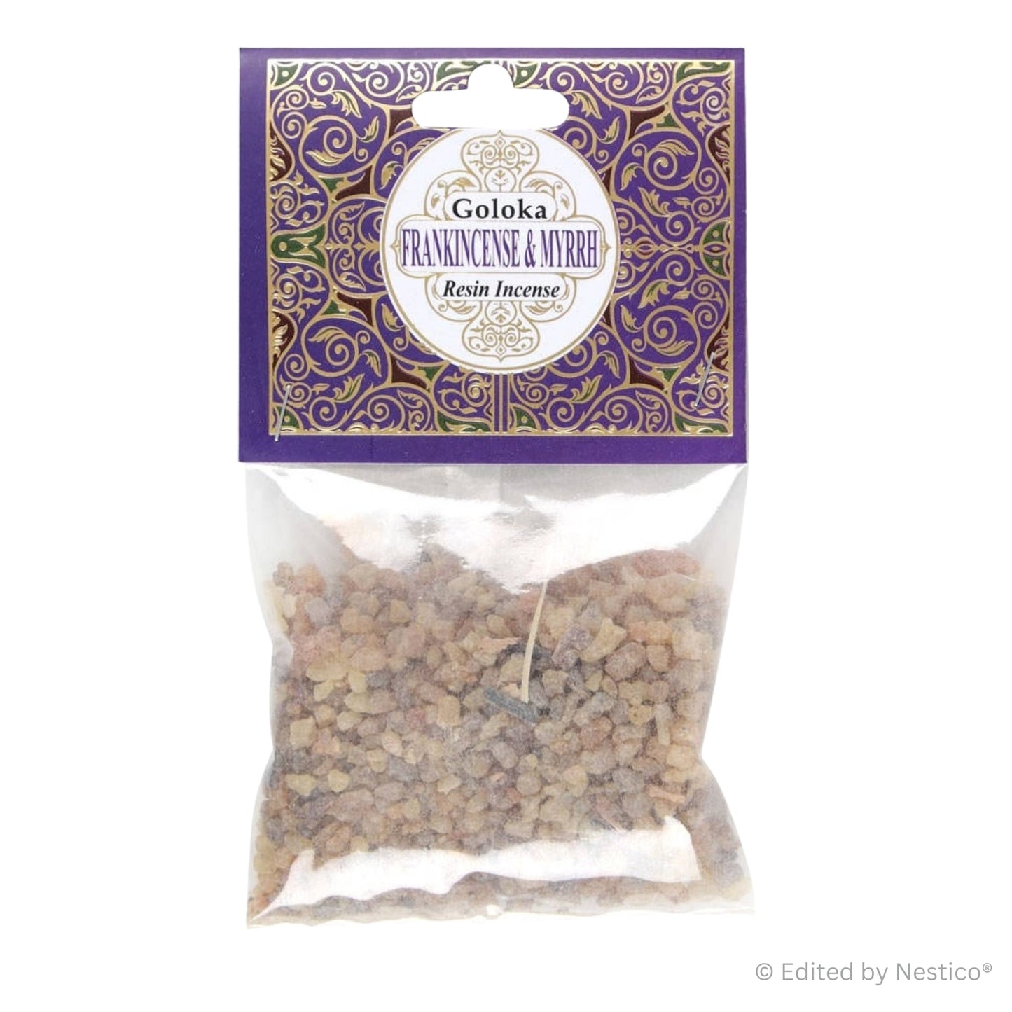 Goloka Frankincense Myrrh Resin Incense - 30g