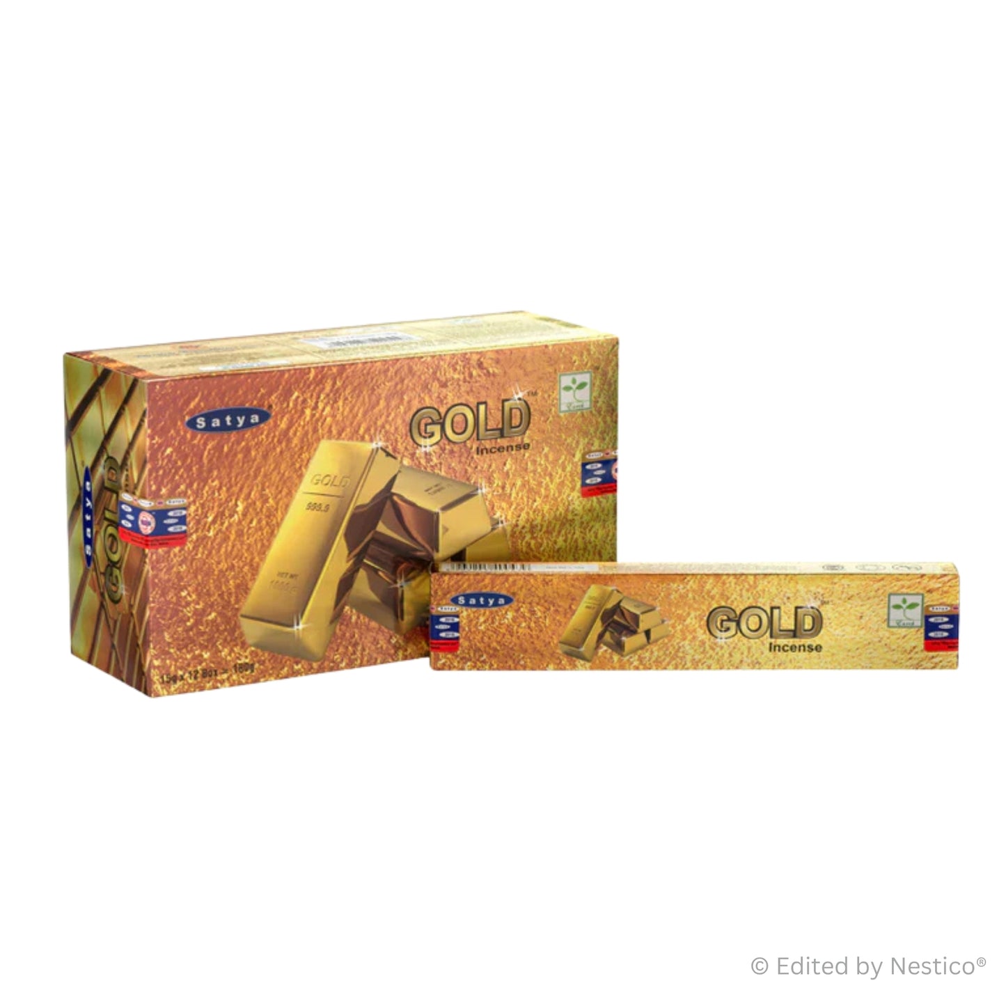 Gold - Satya Incense Sticks