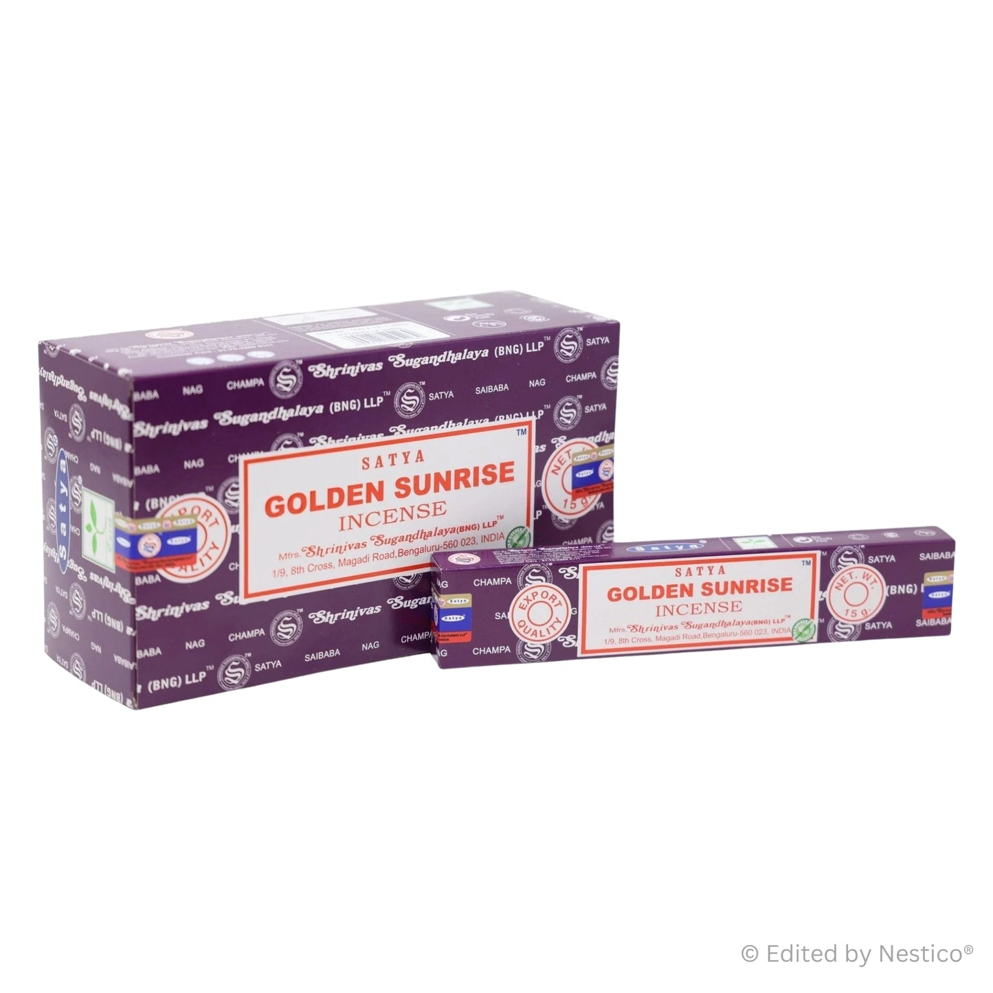 Golden Sunrise - Satya Incense Sticks