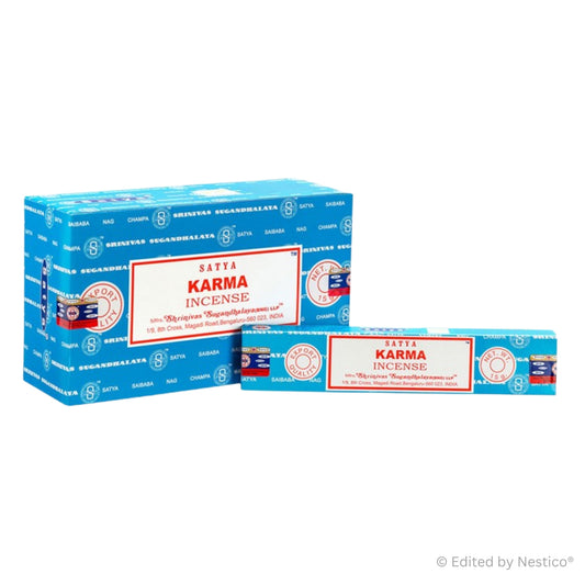Karma - Satya Incense Sticks 15g x 12 Pack