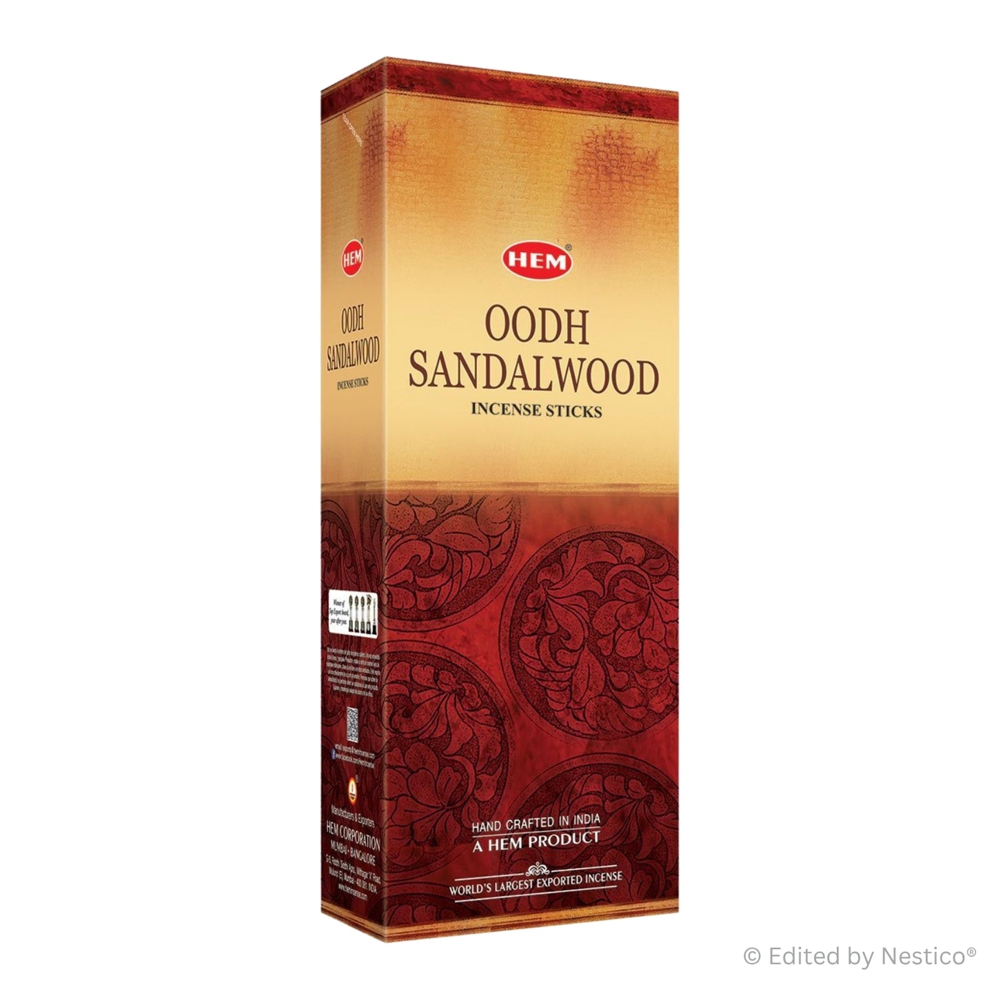 Oodh Sandalwood - Hem Incense Sticks