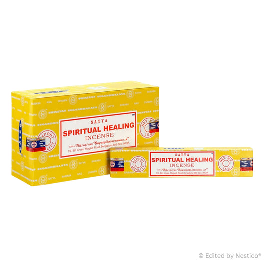Spiritual Healing - Satya Incense Sticks 15g x 12 Pack