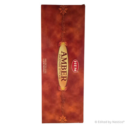 Amber - Hem Incense Sticks
