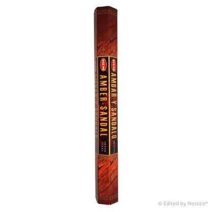 Amber Sandal - Hem Incense Sticks