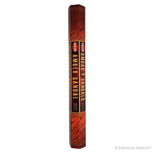 Amber Sandal - Hem Incense Sticks