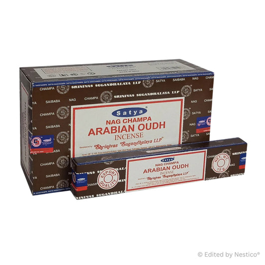 Arabian Oudh - Satya Incense Sticks 15g x 12 Pack