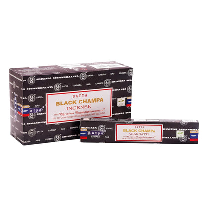 Black Champa - Satya Incense Sticks