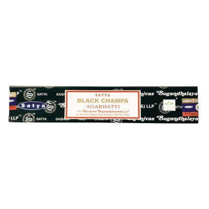 Black Champa - Satya Incense Sticks
