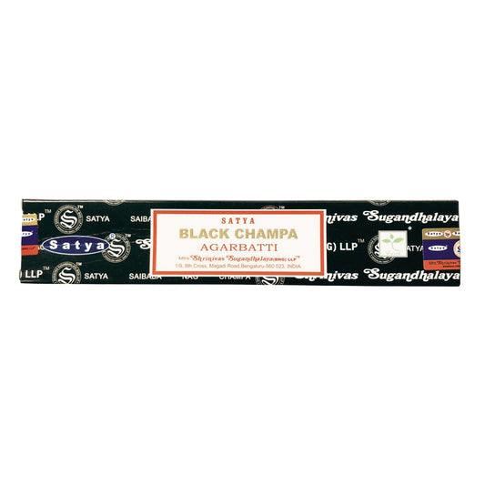 Black Champa - Satya Incense Sticks