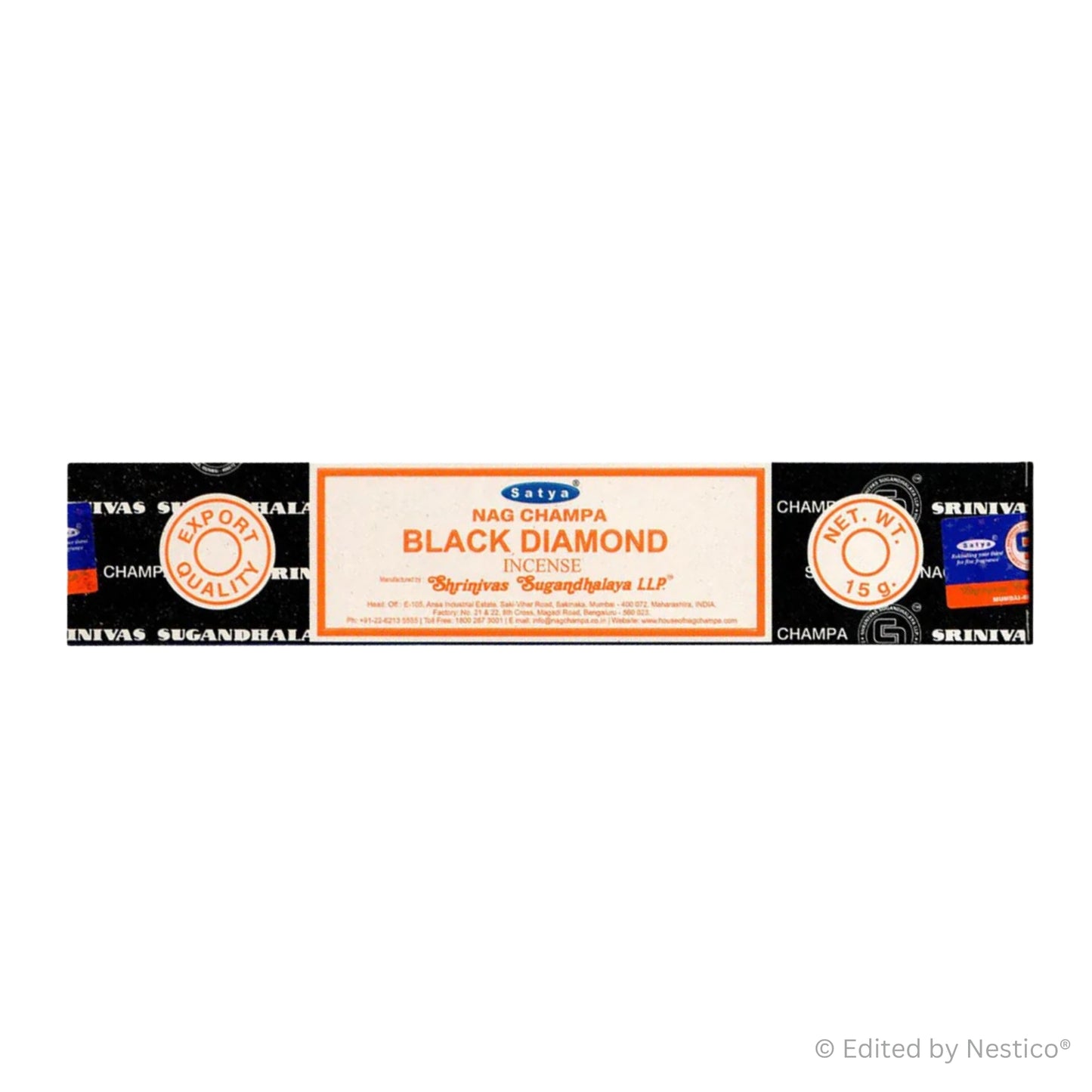 Black Diamond - Satya Incense Sticks