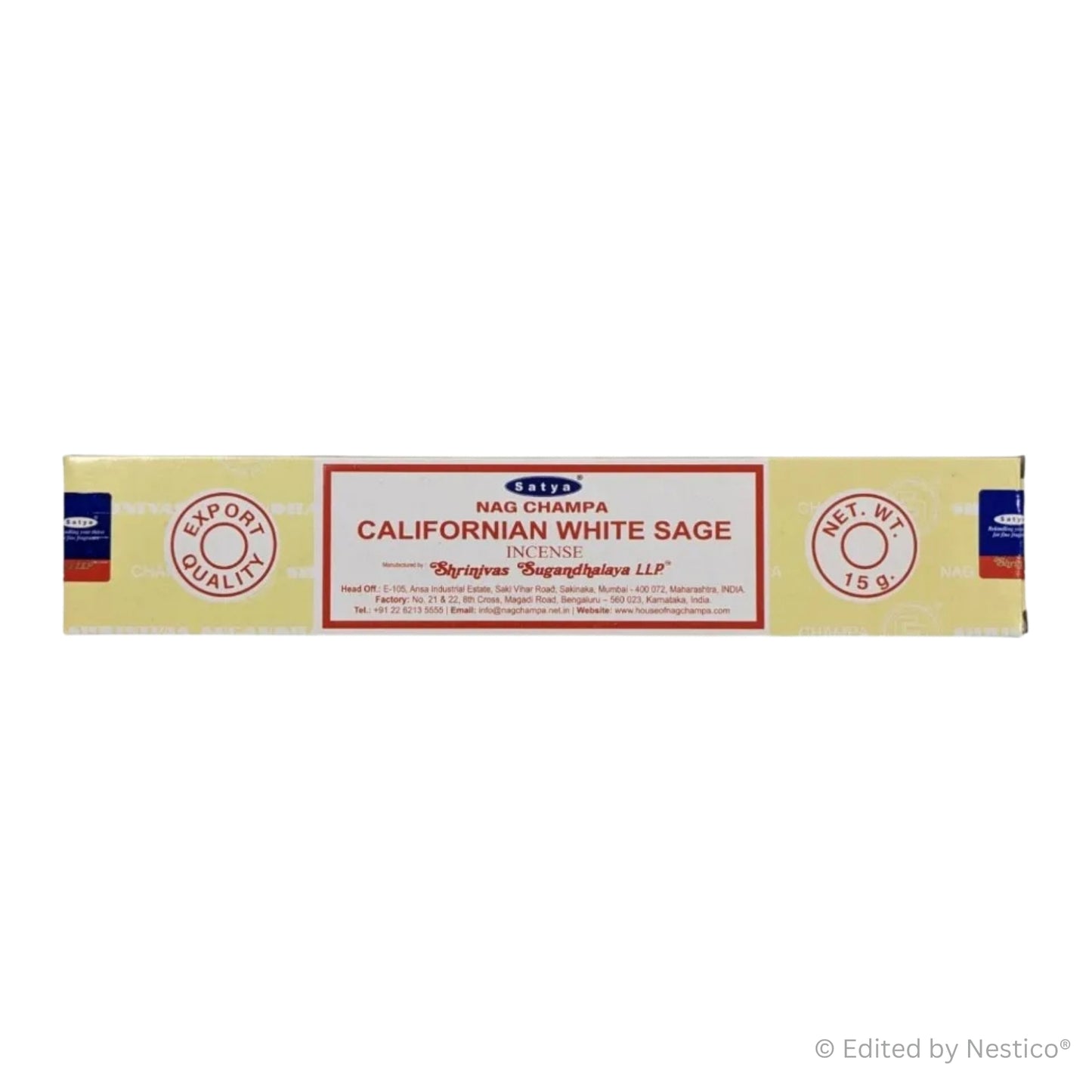 Californian White Sage - Satya Incense Sticks