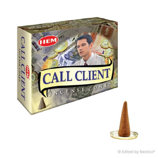 Call Client - Hem Incense Cones