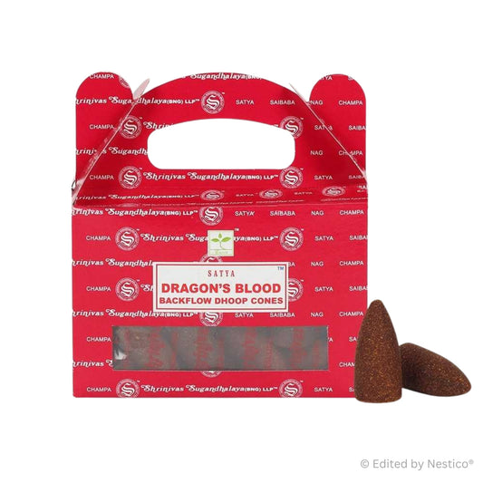 Dragon's Blood - Satya Backflow Incense Cones