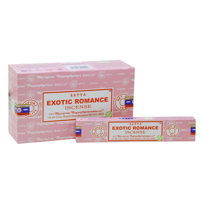 Exotic Romance - Satya Incense Sticks