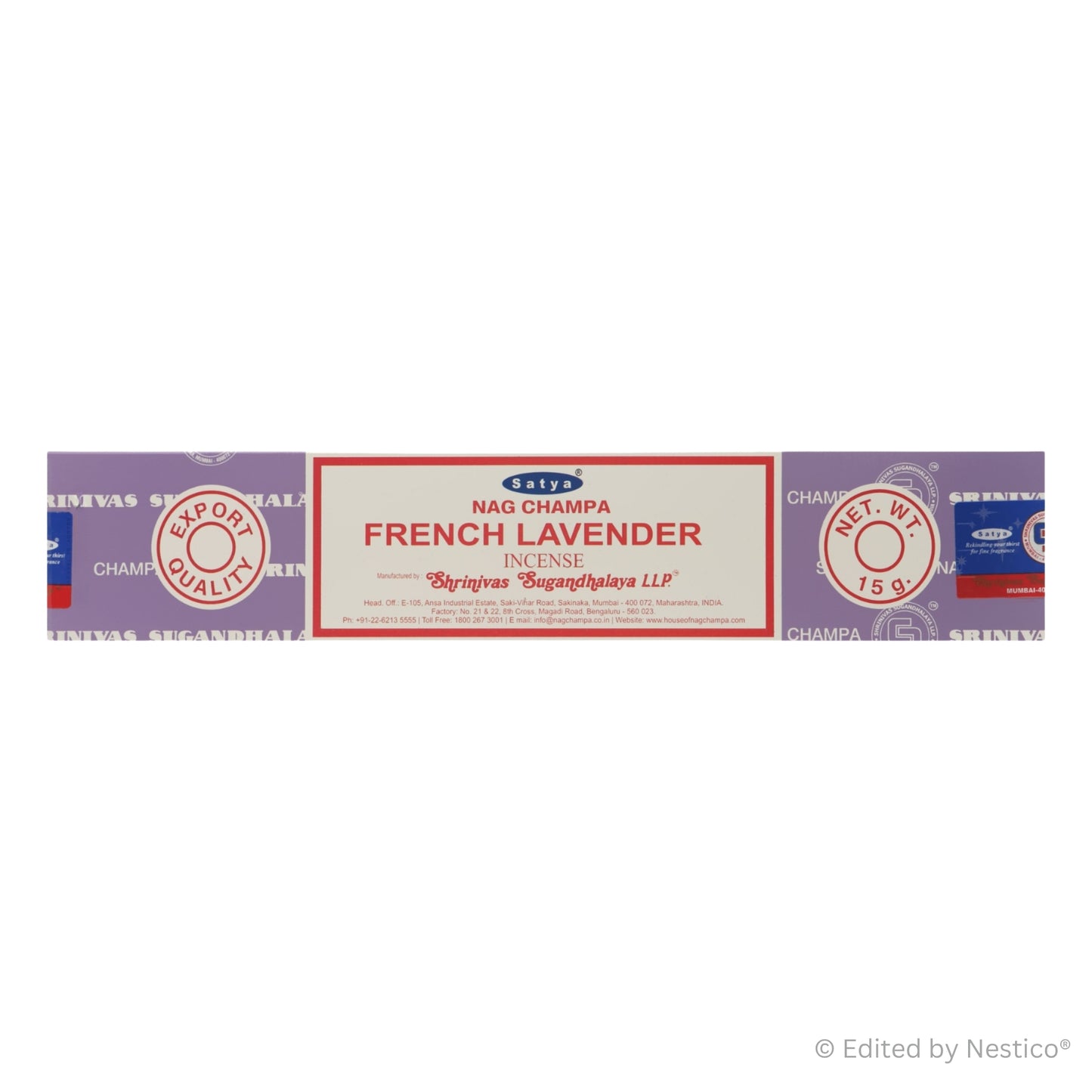 French lavender - Satya Incense Sticks