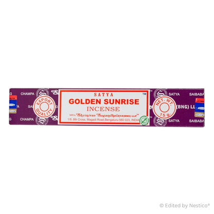 Golden Sunrise - Satya Incense Sticks