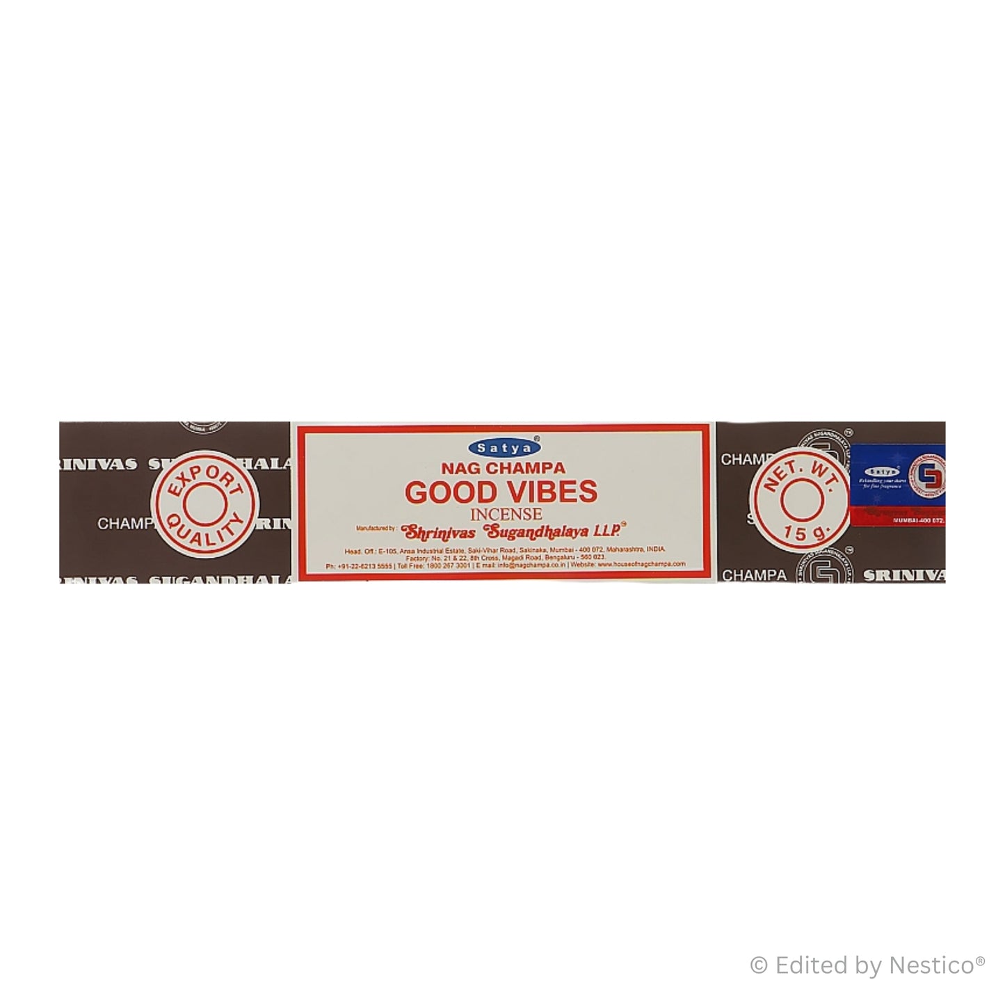 Good Vibes - Satya Incense Sticks