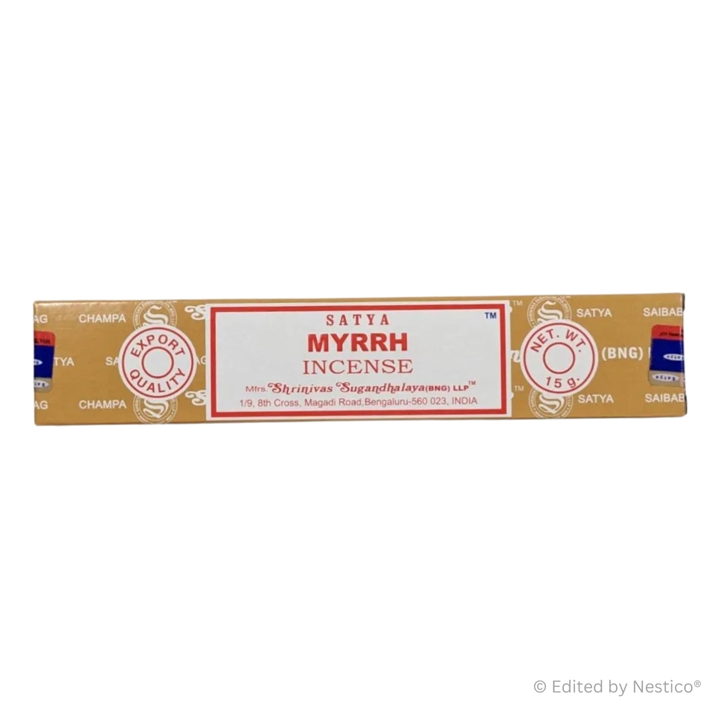 Myrrh - Satya Incense Sticks
