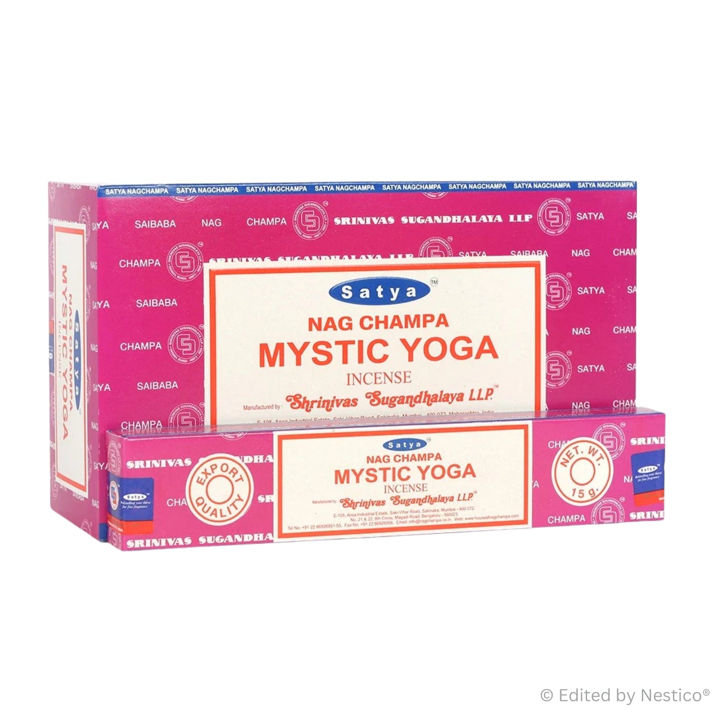 Mystic Yoga - Satya Incense Sticks