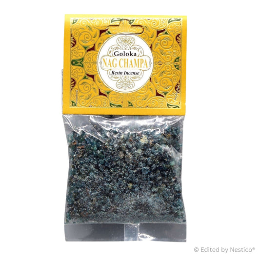 Goloka Nag Champa Resin Incense - 30g