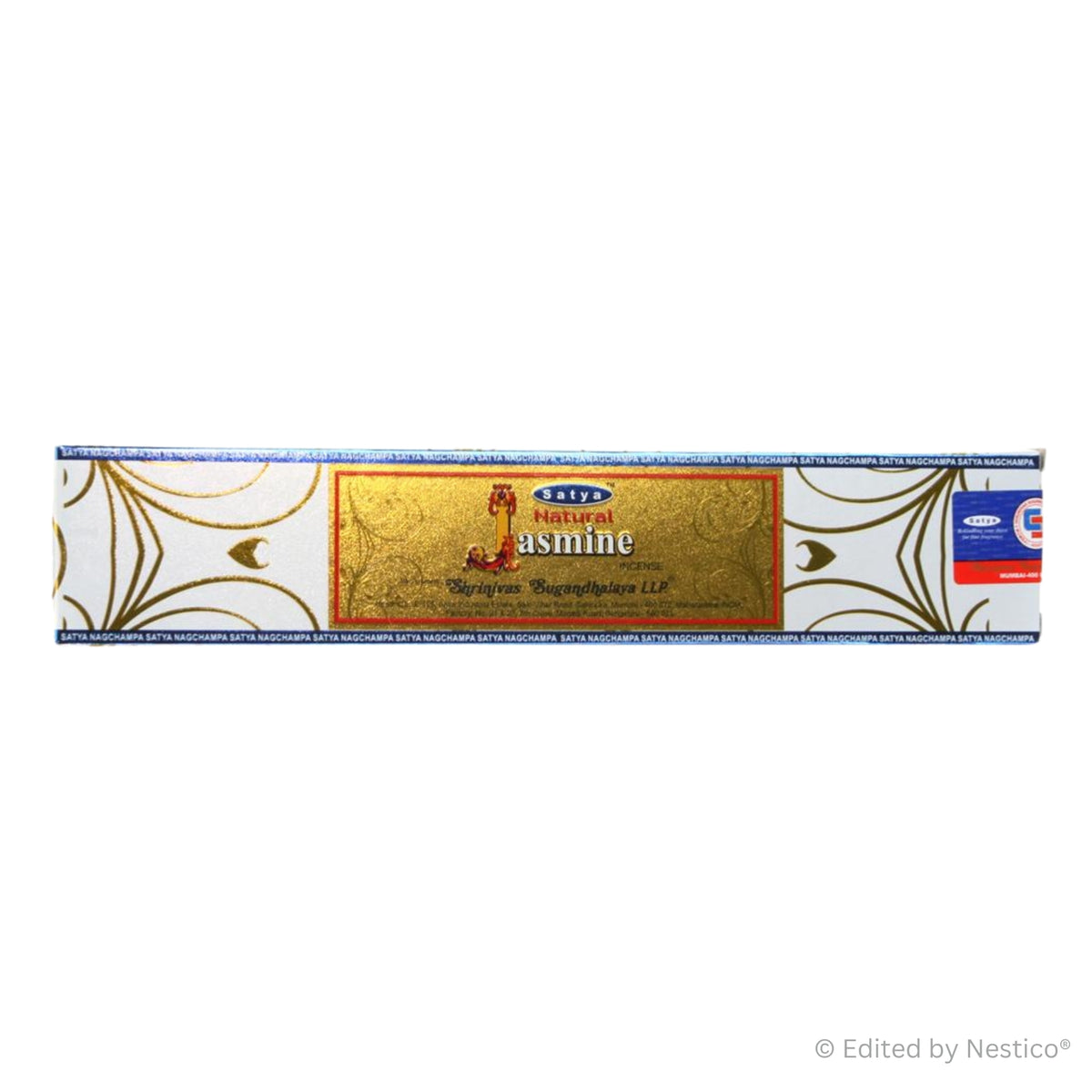 Natural Jasmine - Satya Incense Sticks 15g Single Box