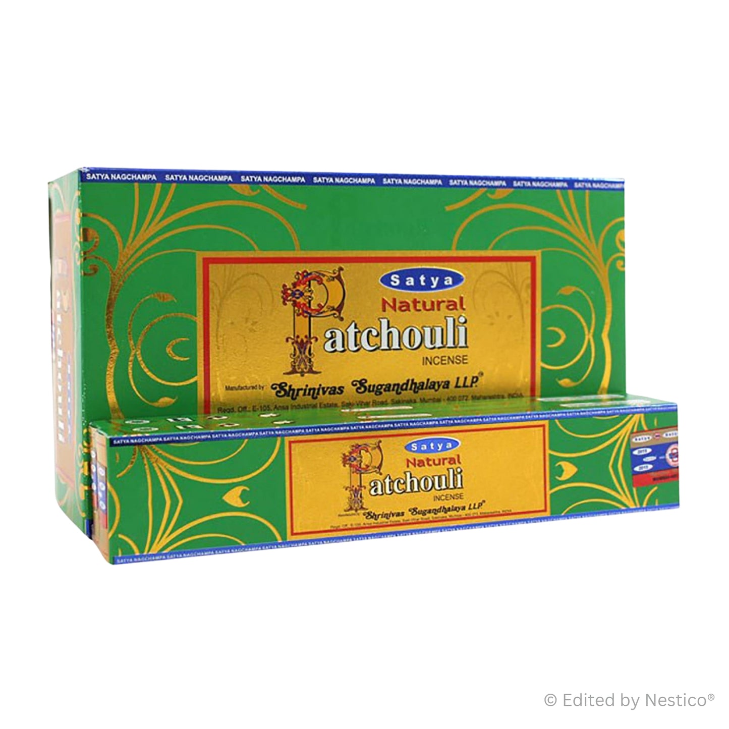 Natural Patchouli - Satya Incense Sticks