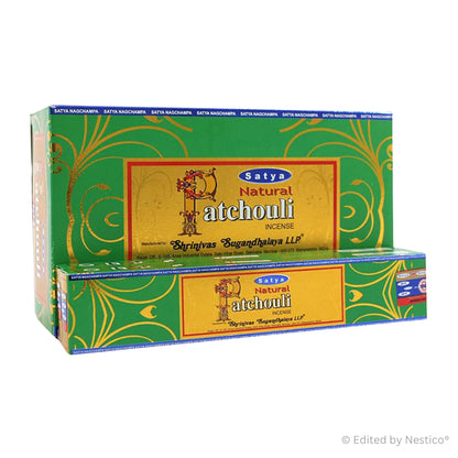 Natural Patchouli - Satya Incense Sticks