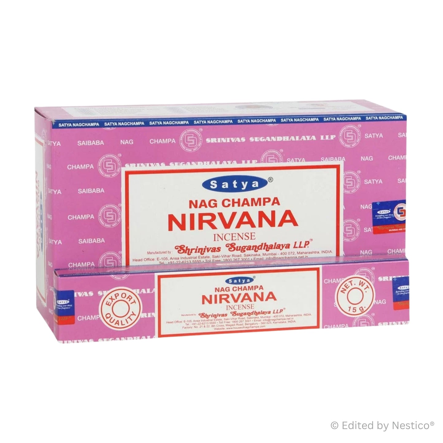 Nirvana - Satya Incense Sticks