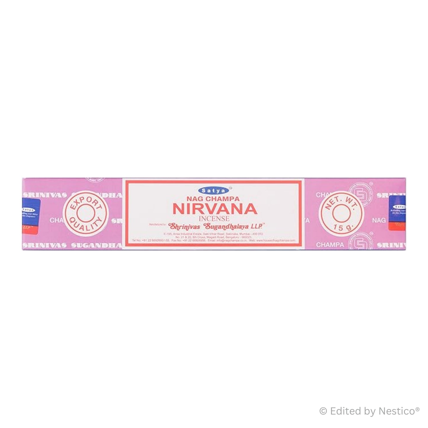 Nirvana - Satya Incense Sticks
