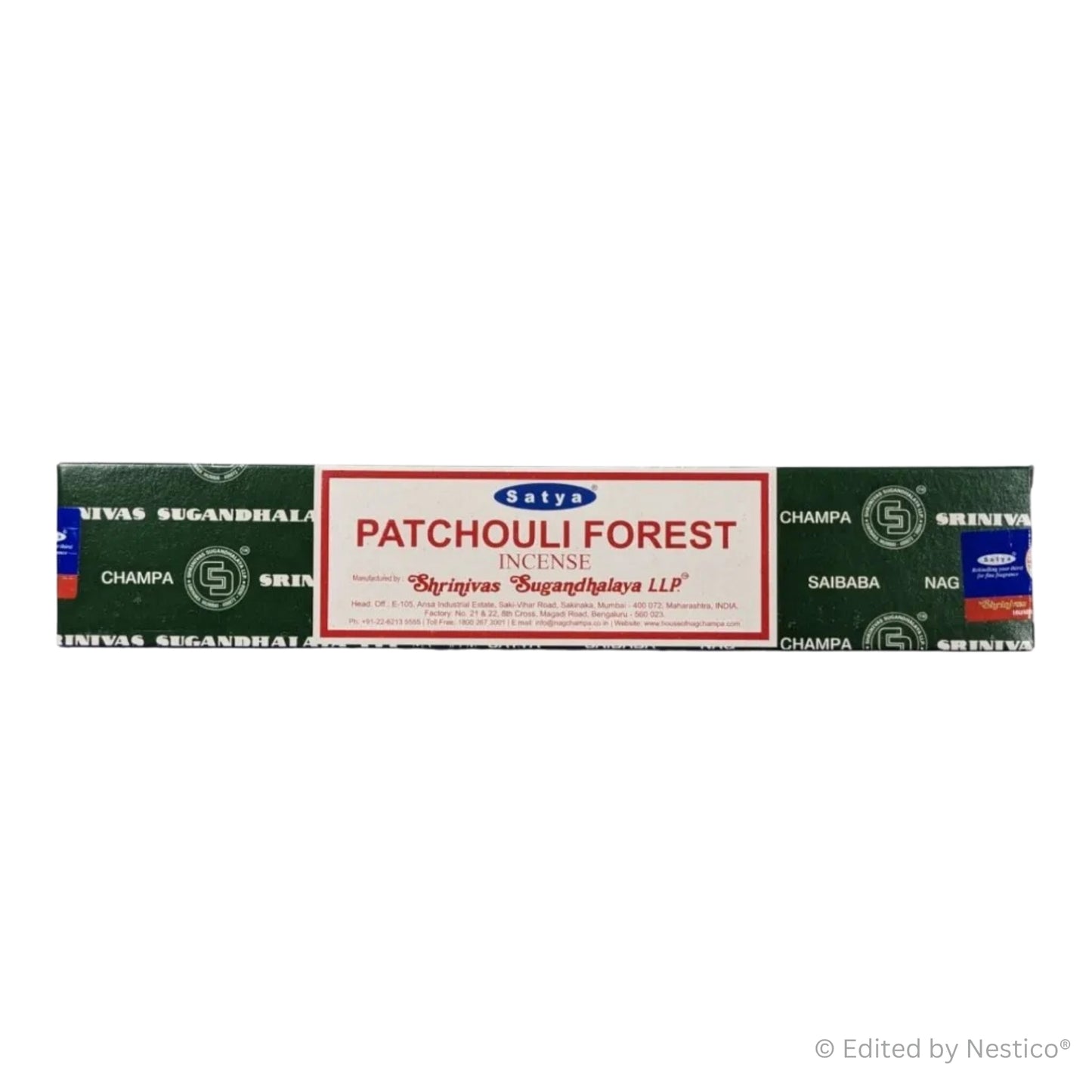 Patchouli Forest - Satya Incense Sticks