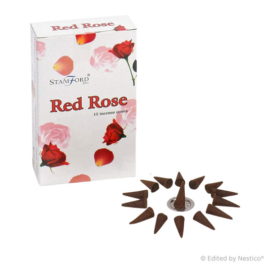 Red Rose - Stamford Incense Cones
