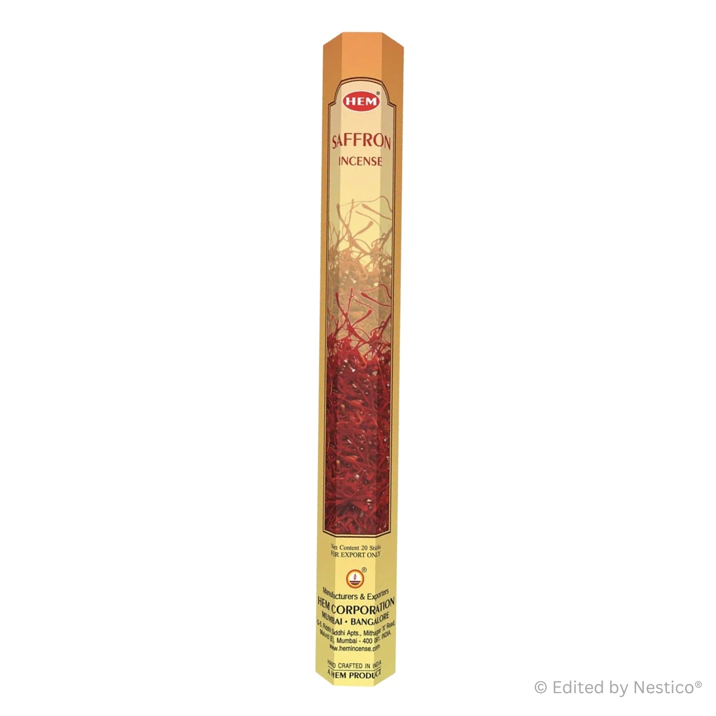 Saffron - Hem Incense Sticks