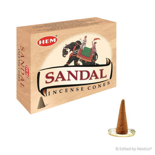 Sandal - Hem Incense Cones