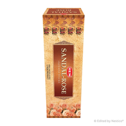 Sandal Rose - Hem Incense Sticks