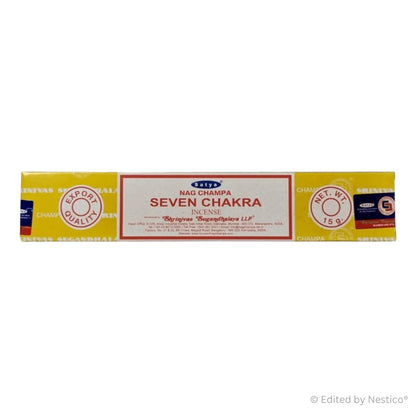 Seven Chakra - Satya Incense Sticks