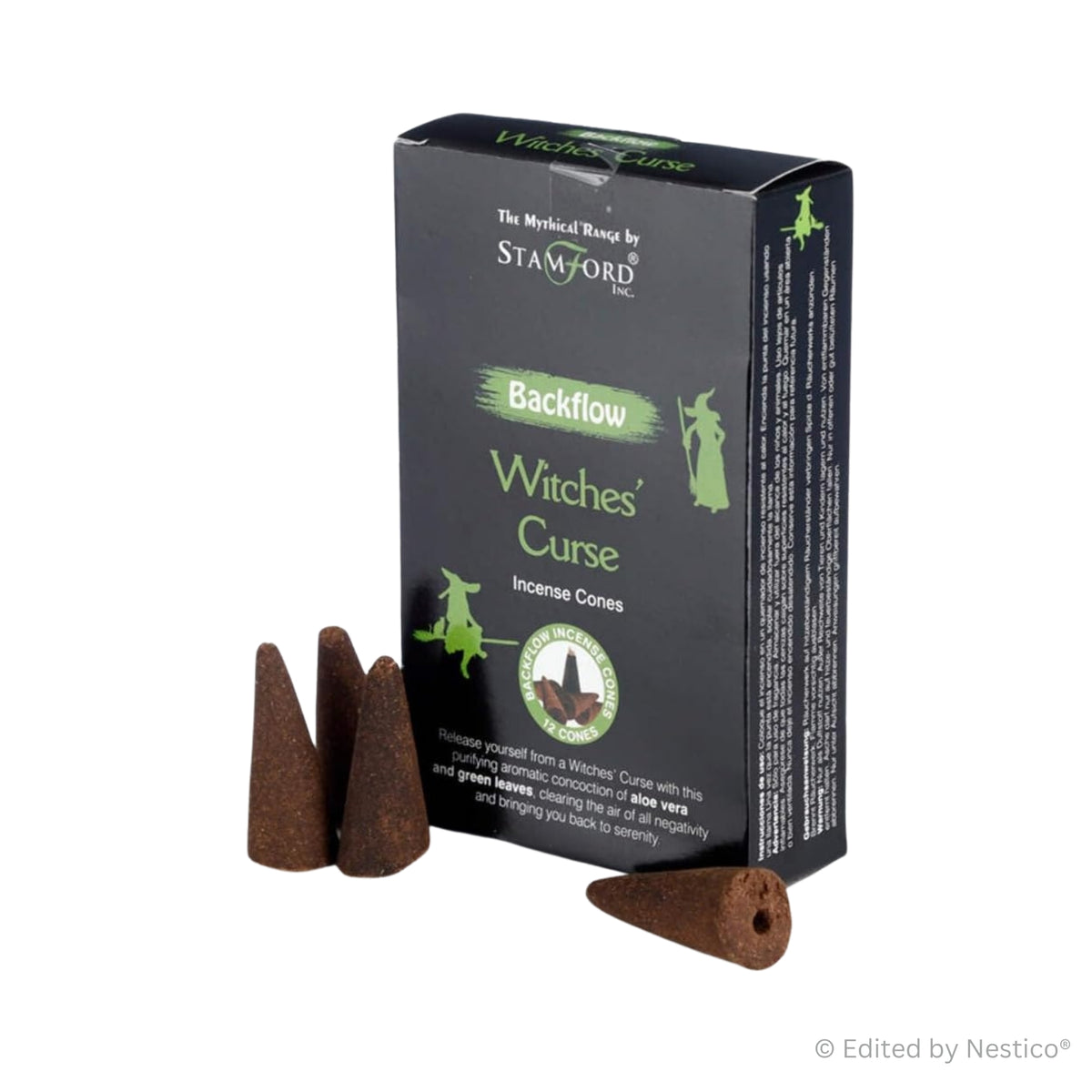 Witche's Curse - Stamford Backflow Incense Cones